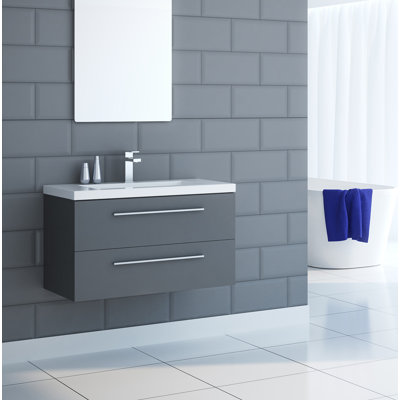 Modern Bathroom Vanities Amp Cabinets Allmodern